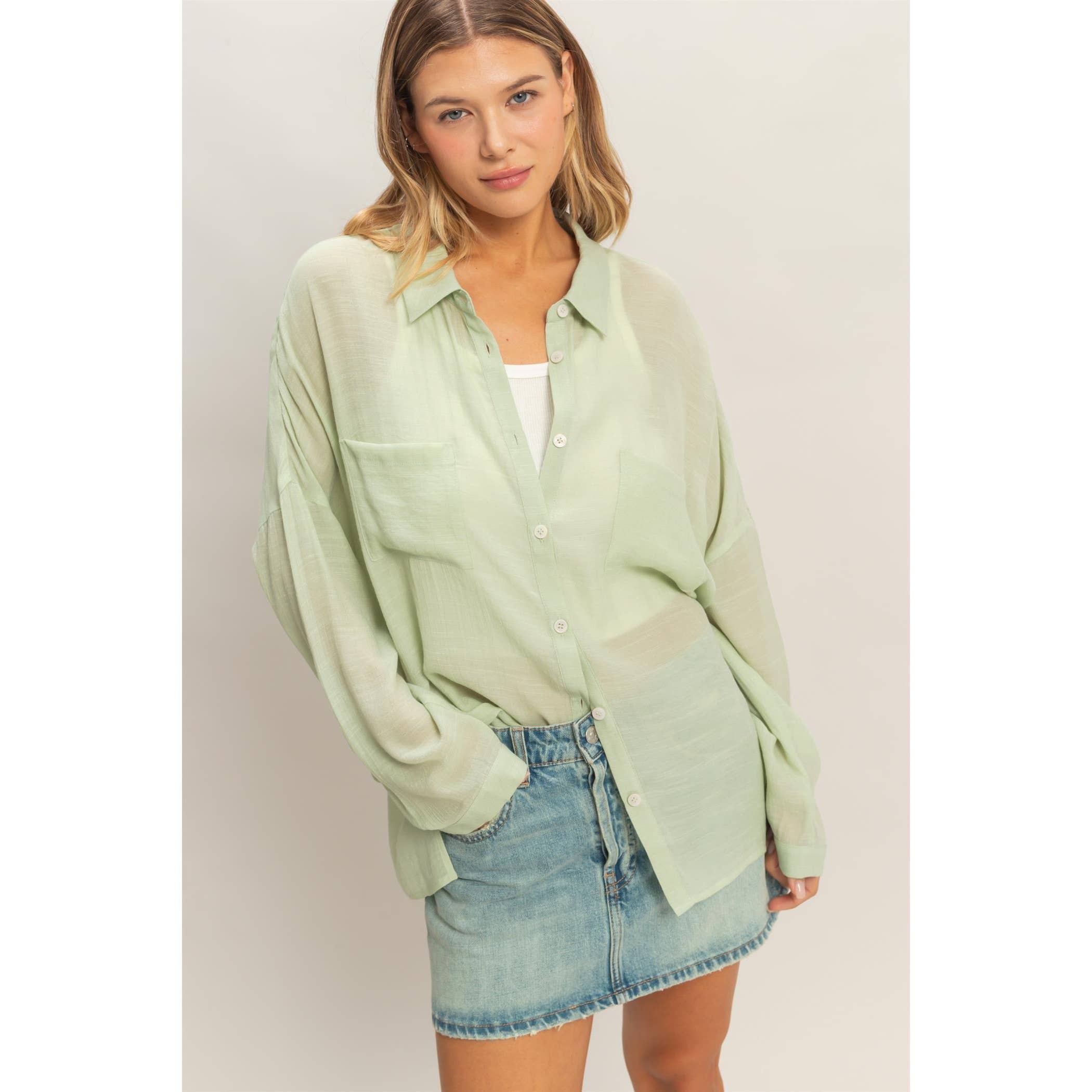 Down Blouse