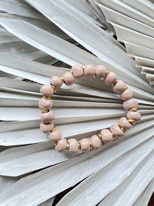 Valley Bracelet - Blush Core Cedar and Cypress Designs