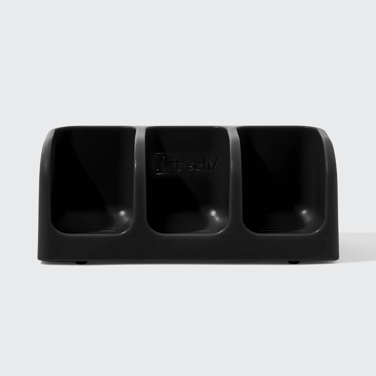 Self-Draining Soap Dish - Black Core KITSCH