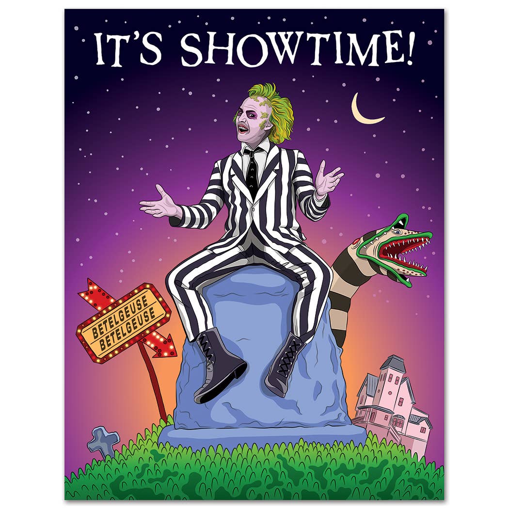 It's Showtime Birthday Card Core THE FOUND
