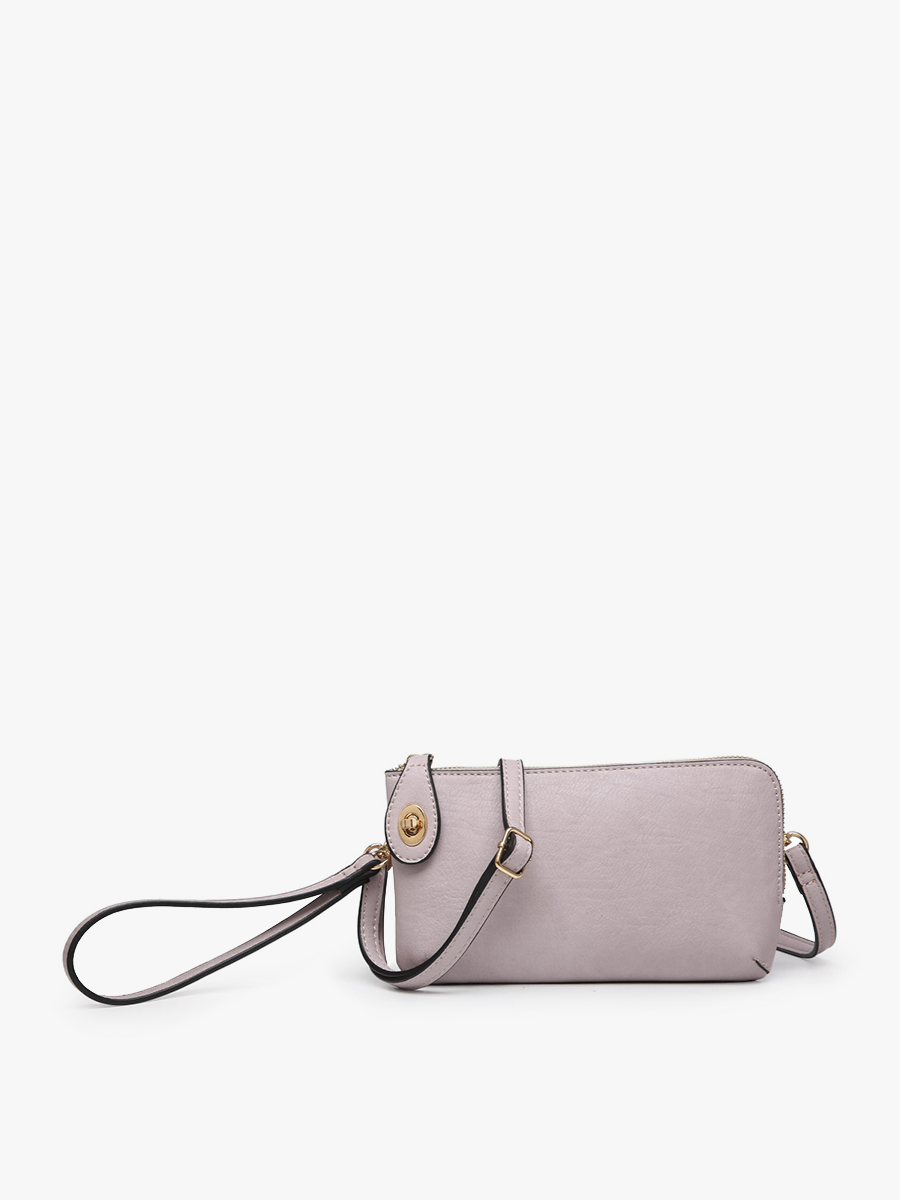 Kendall Crossbody/Wristlet w/ Twist Lock Closure