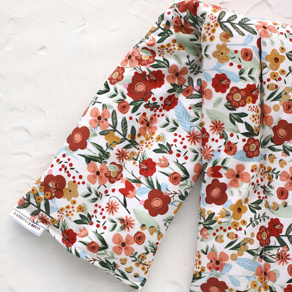 Heating & Cooling Neck and Body Wrap - Boho Flowers