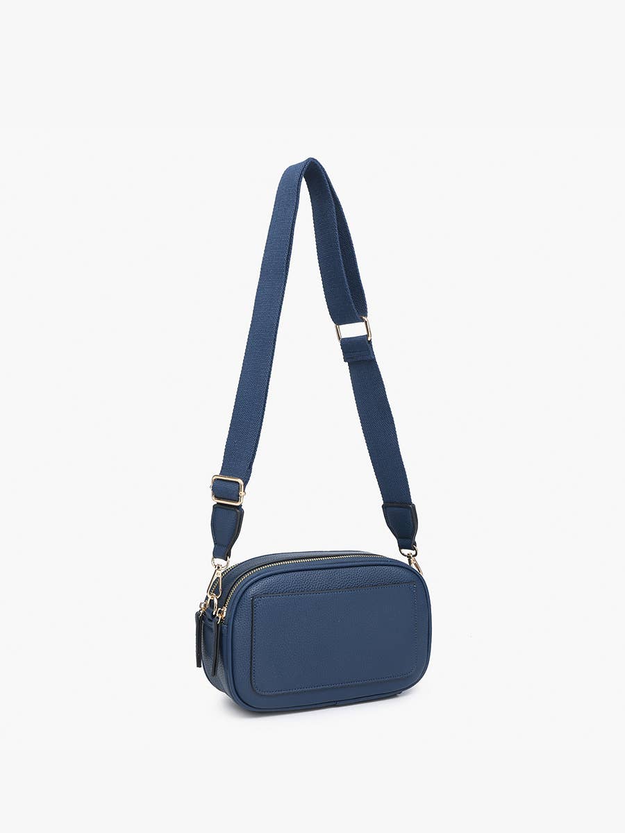 Sky Dual Zip Crossbody Bag – Slip Pocket | M2531