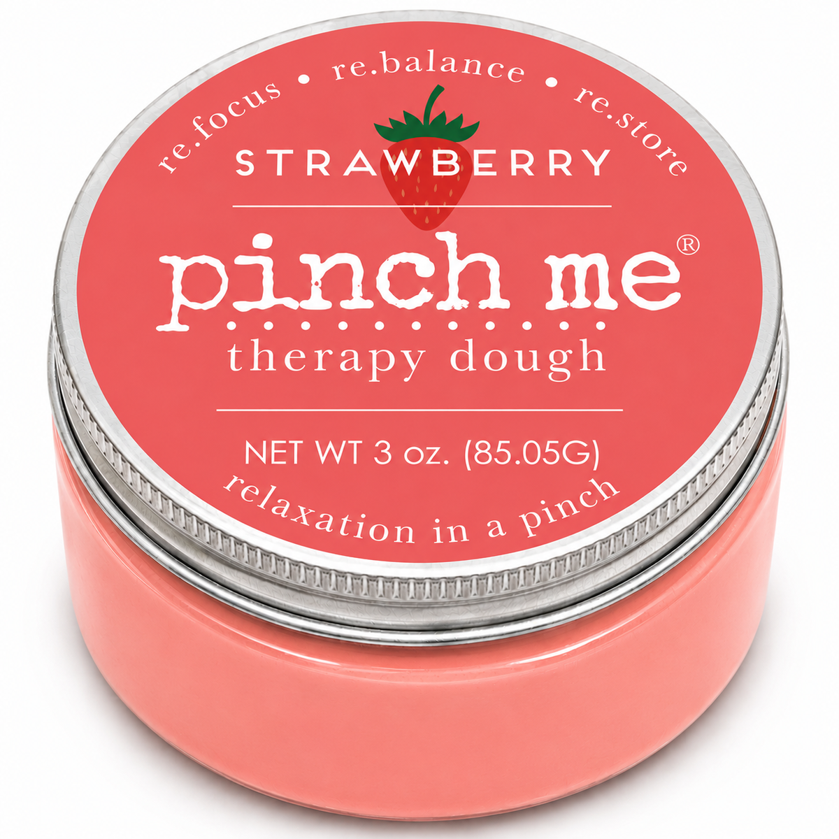 Pinch Me Therapy Dough - Pinch Me Therapy Dough Strawberry