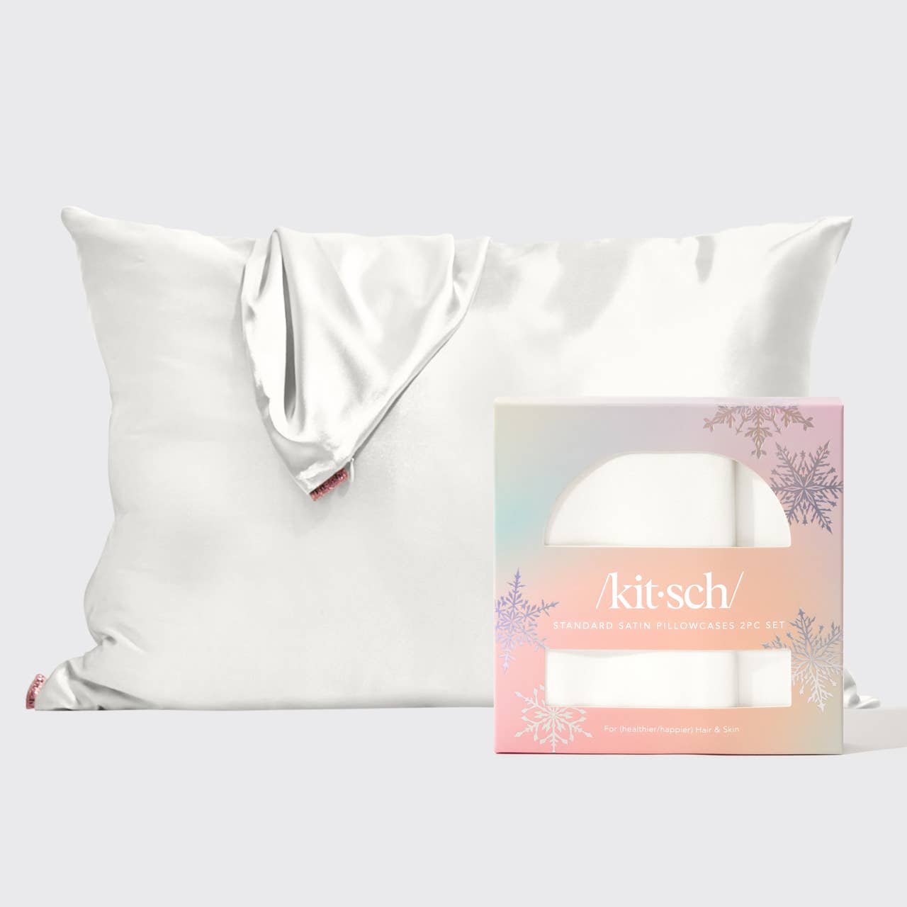 Standard Pillowcase 2pc - Ivory Core KITSCH