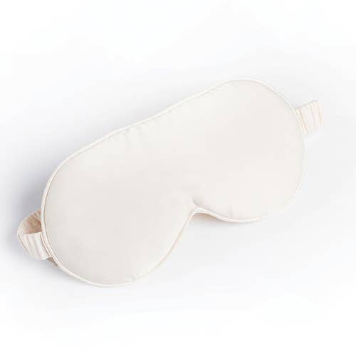 Silk Sleep Mask - Warm White Core Bella Sleep + Spa