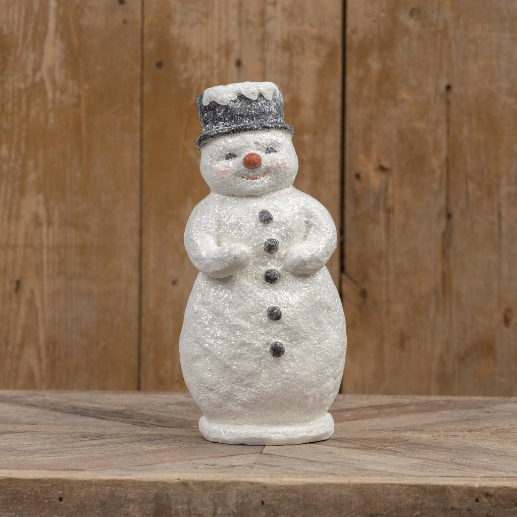 12" RED NOSE SNOWMAN