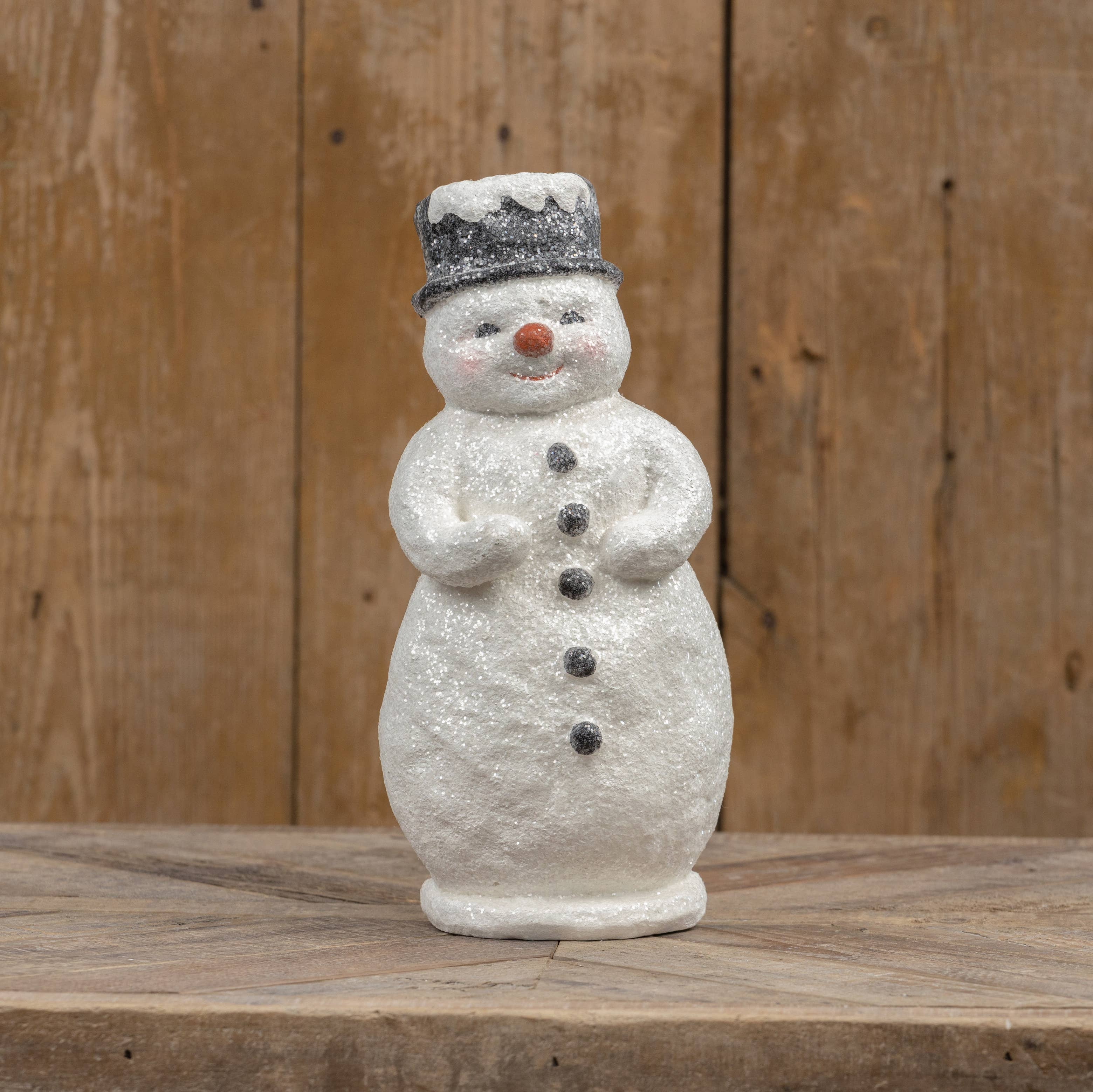 12" RED NOSE SNOWMAN