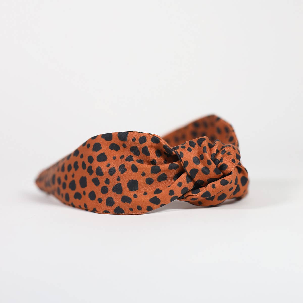 Knotted Headband for Women (Spiced Dot) Core Tay Dunworth