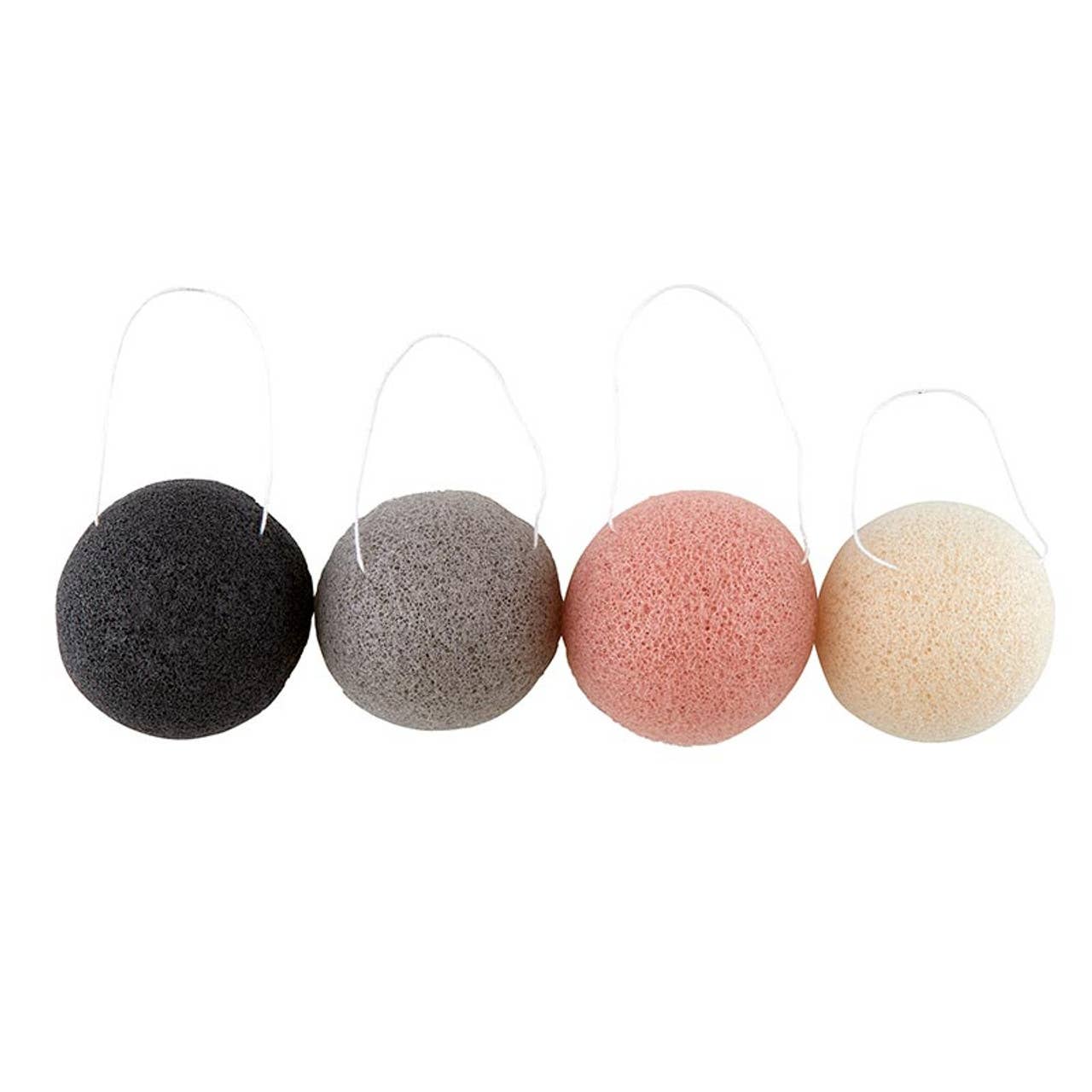 Facial Konjac Sponges - Ivory Core Bella Sleep + Spa