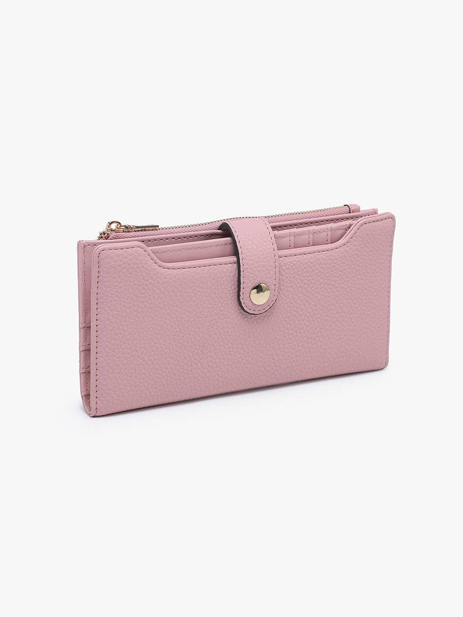 Violet RFID Fold-Out Wallet w/ Card Slot | WL2792RF