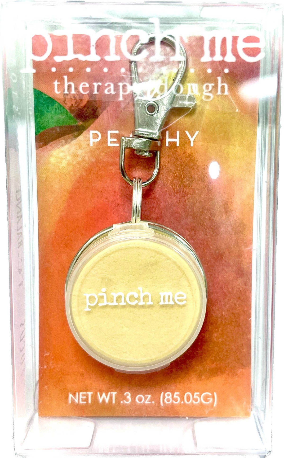Pinch Me Therapy Dough - Clip On Locket - Peachy