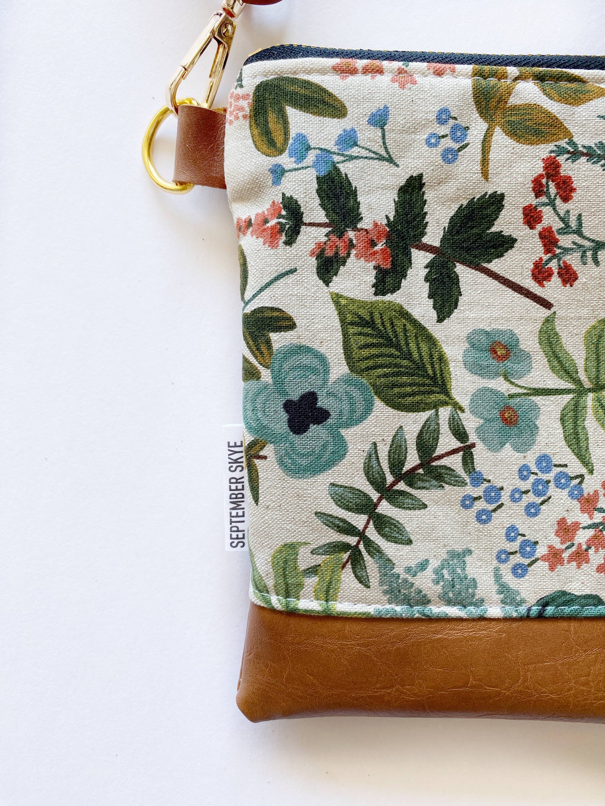 Small crossbody bag in rifle paper linen floral Core September Skye Bags & Accessories