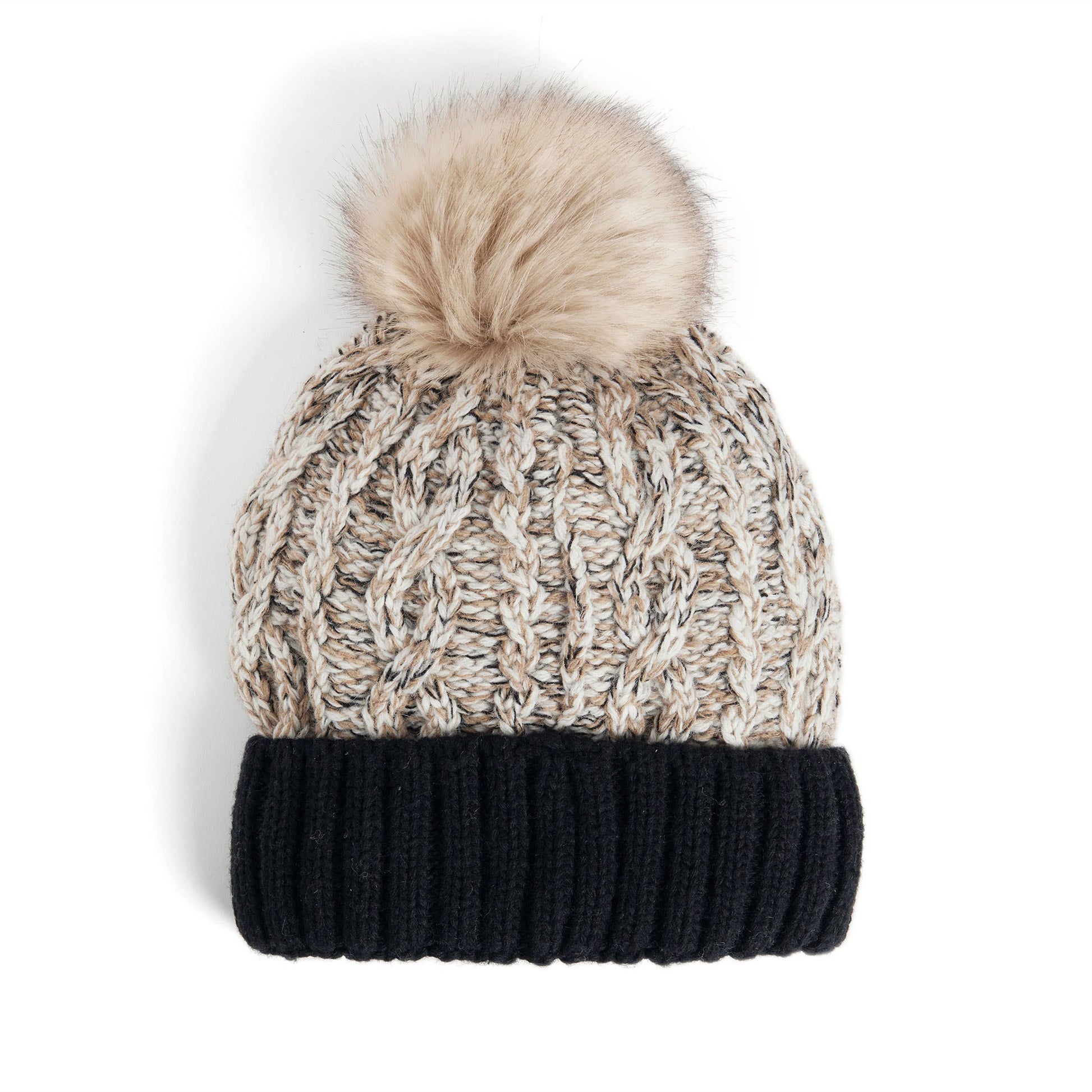 Beige  Multi Winter Carnival Hat: One Size Fall-Winter COCO + CARMEN