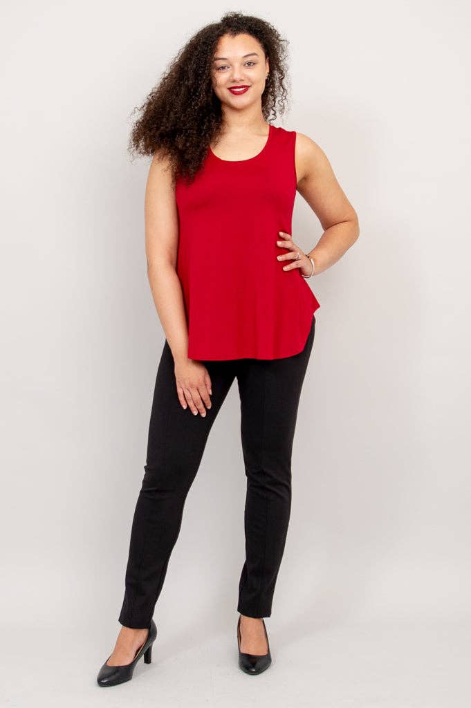 Jazz Red Bamboo Tank Fall-Winter Blue Sky Clothing Co