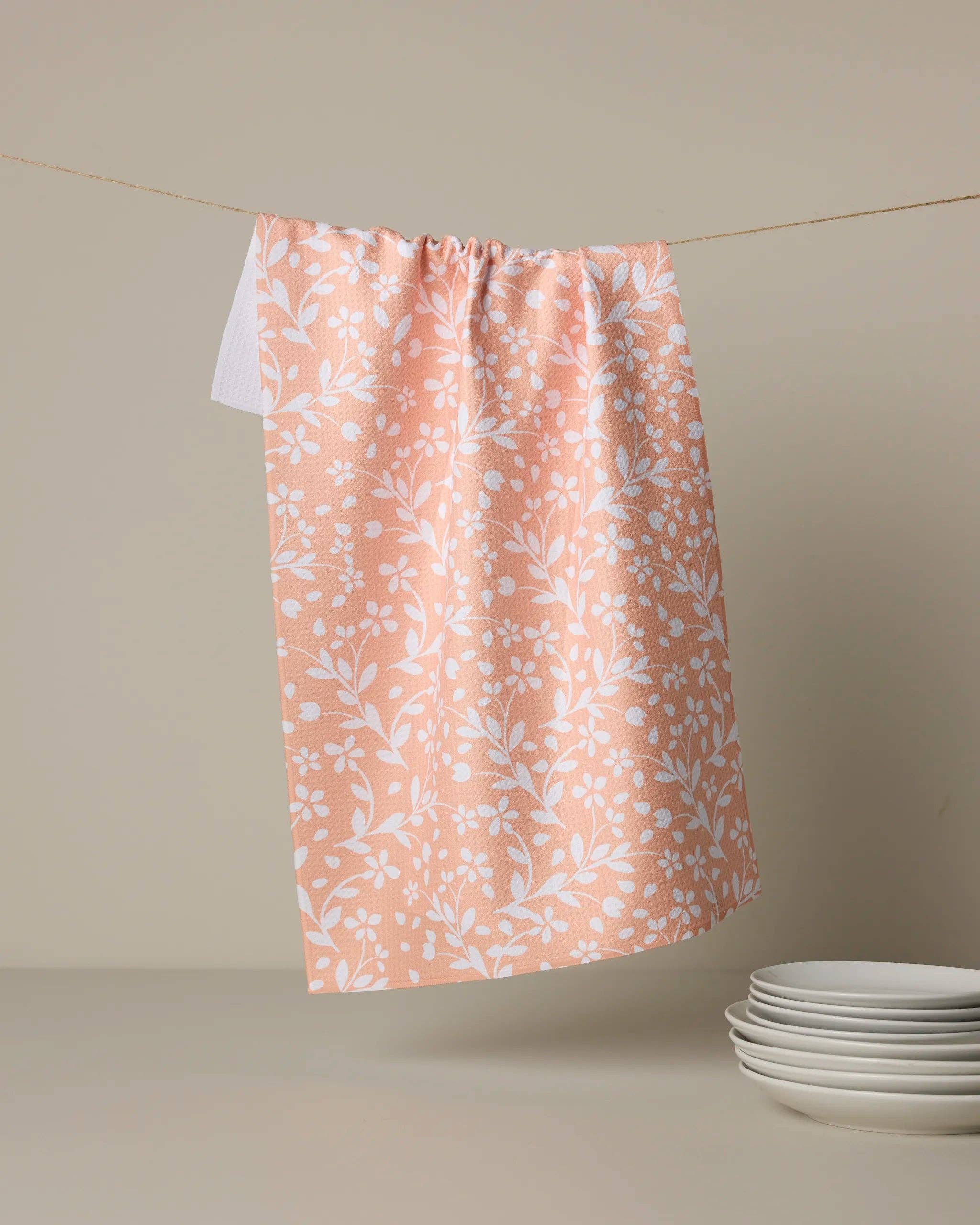 Geometry - Quiet Radiance Tea Towel