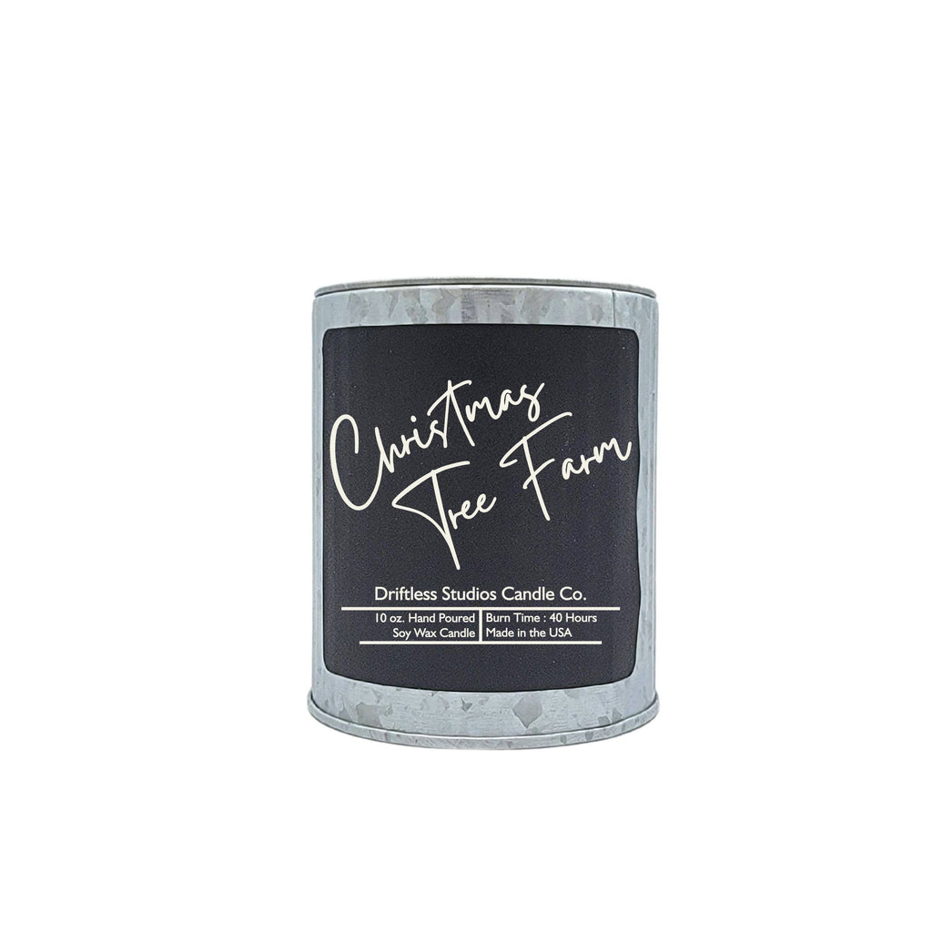 Christmas Tree Farm Scented Soy Candles - Rustic Home Decor