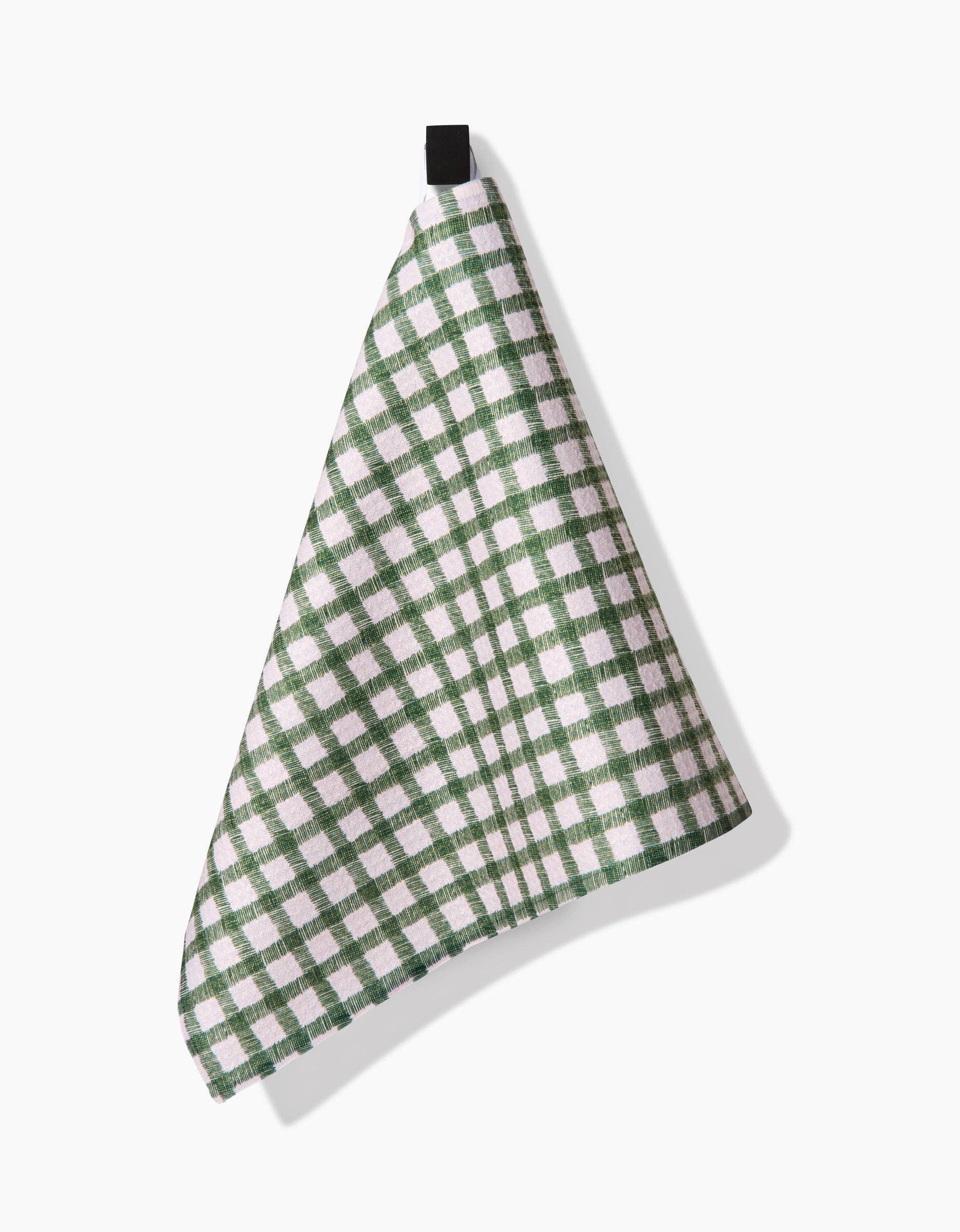Fireside Plaid Green Bar Towel