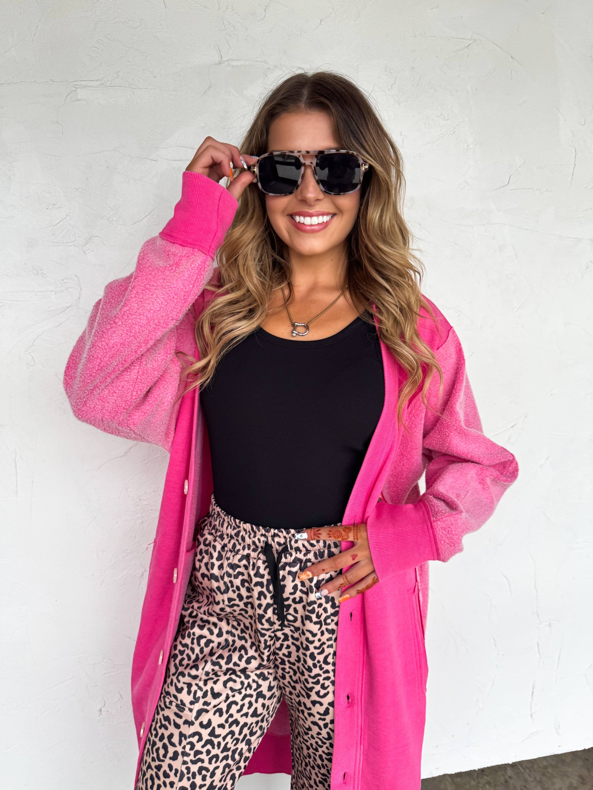 BLAKELEY - COCO CHEETAH JOGGER PANTS BLAKELEY