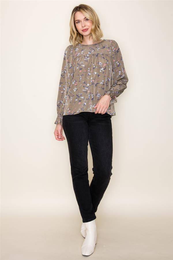 Odelle Olive Top