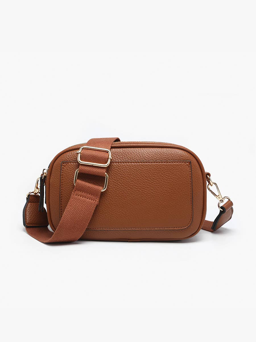 Sky Dual Zip Crossbody Bag – Slip Pocket | M2531
