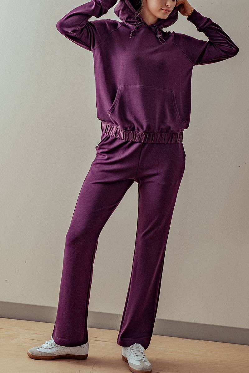 TWILIGHT ELASTIC WAISTBAND RELAXED FIT PANTS Fall-Winter Fashion Week