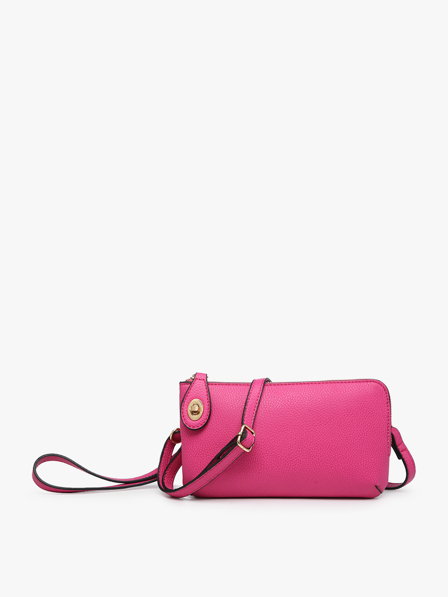 Kendall Crossbody/Wristlet w/ Twist Lock Closure