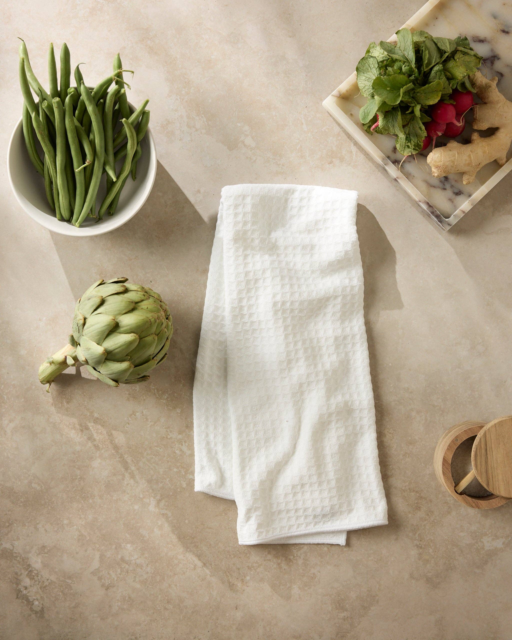 Geometry - Salt Truffle Hand Towel