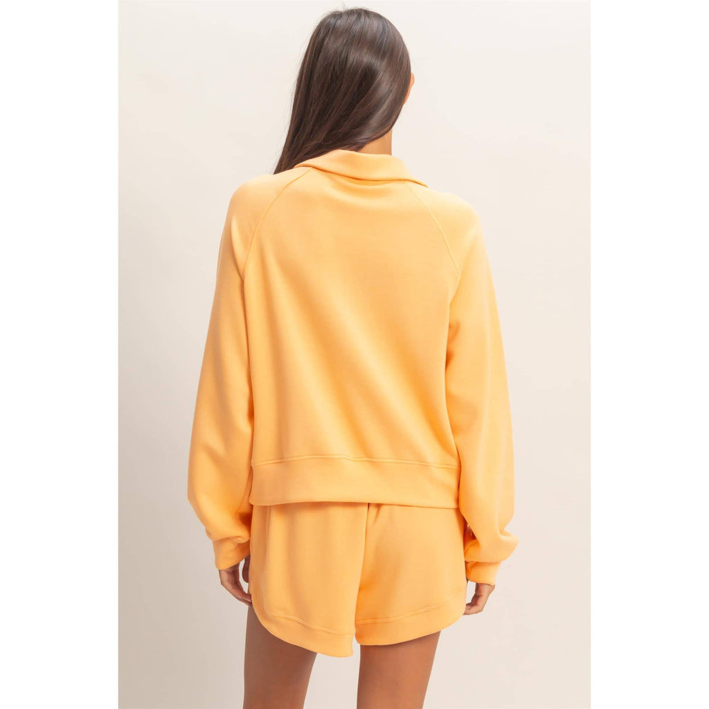 Half-Zip Collar Pullover