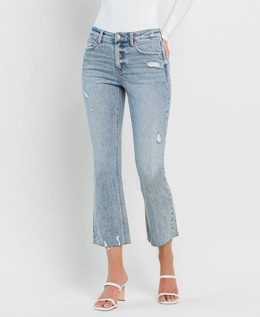 CALI KISS HIGH RISE KICK FLARE JEANS Spring-Summer Lovervet by VERVET