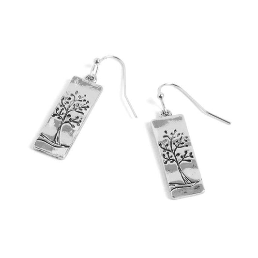 Rectangle Tree Earrings Whispers