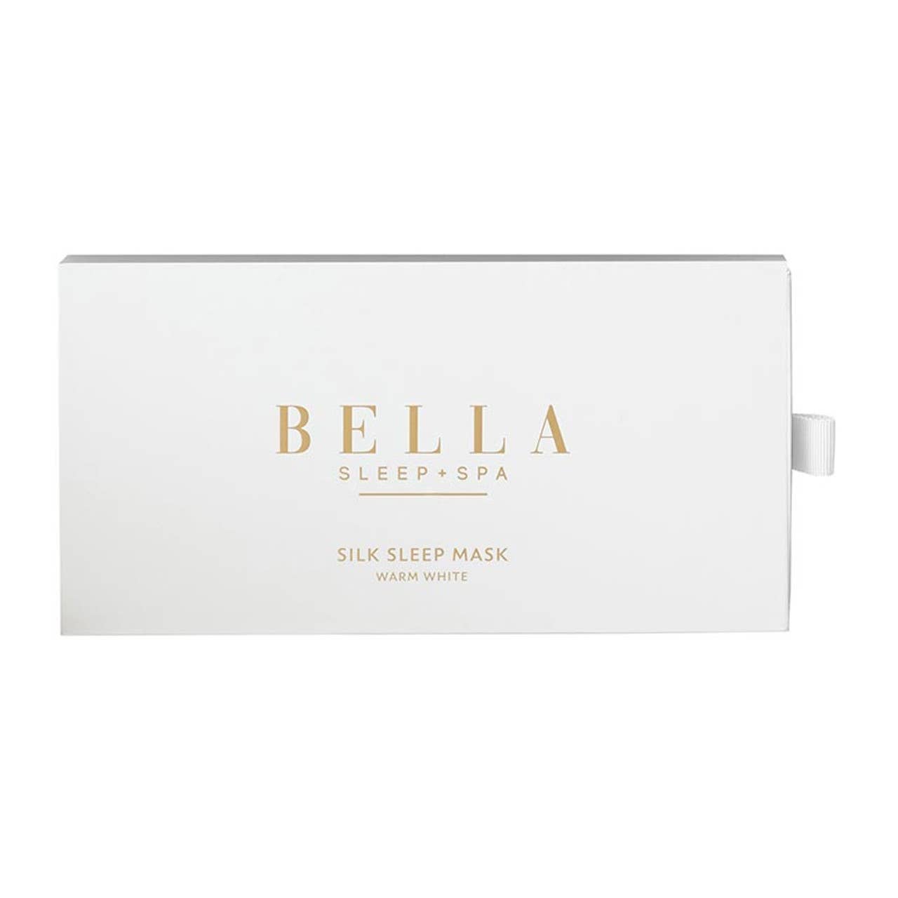 Silk Sleep Mask - Warm White Core Bella Sleep + Spa