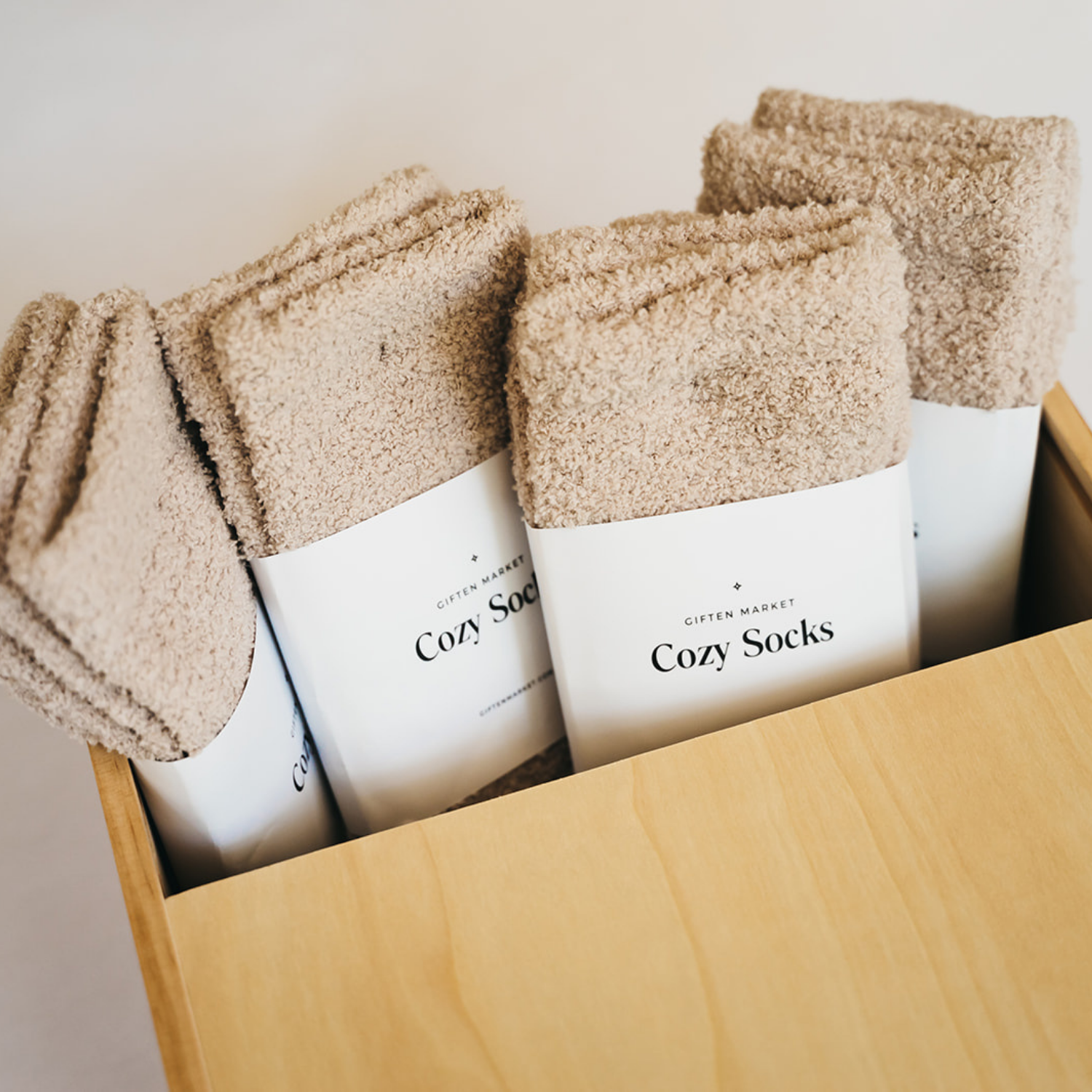 Cozy Cloud Socks - Ivory Fall-Winter Giften Market