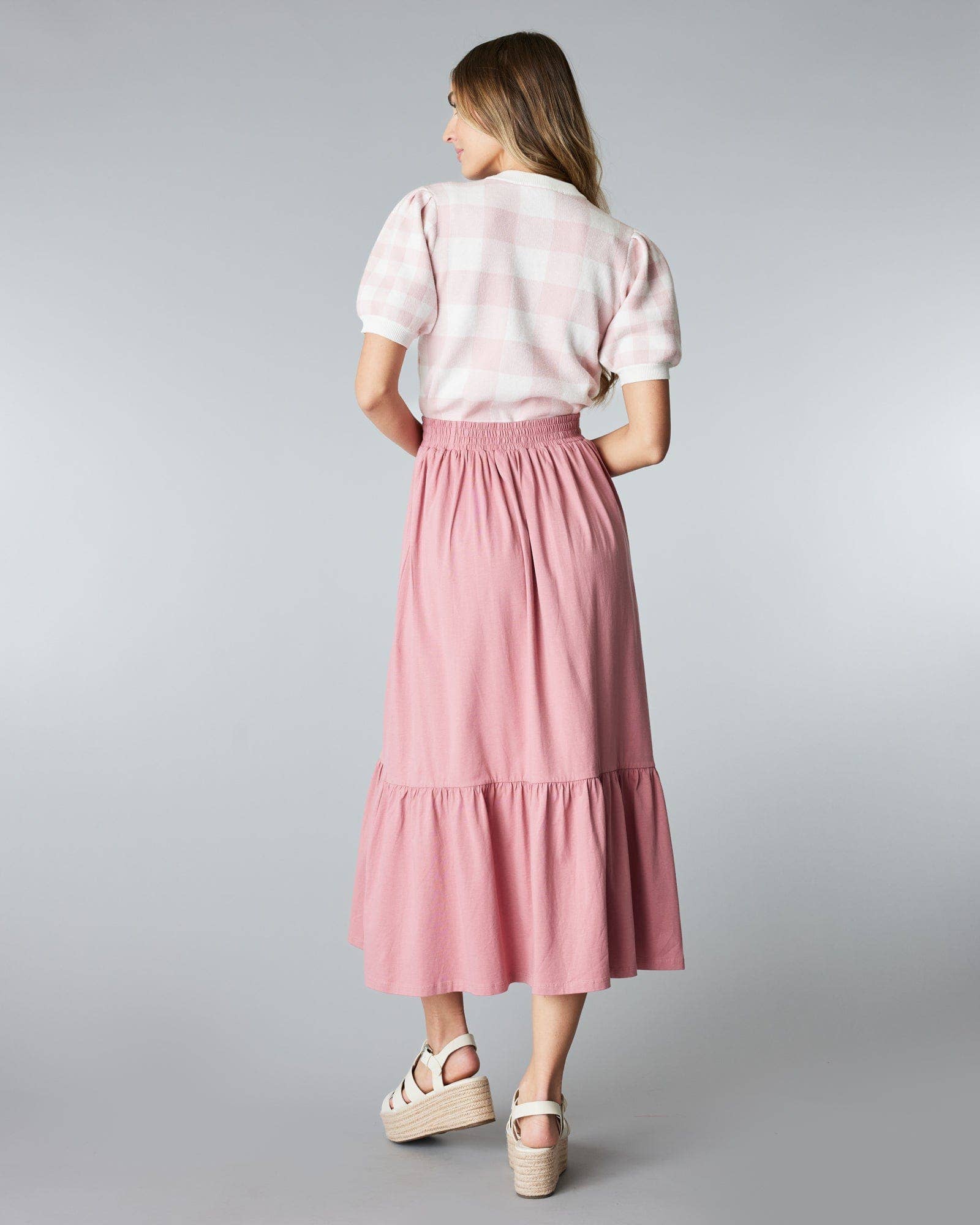 Bravo Midi Skirt Spring-Summer Downeast