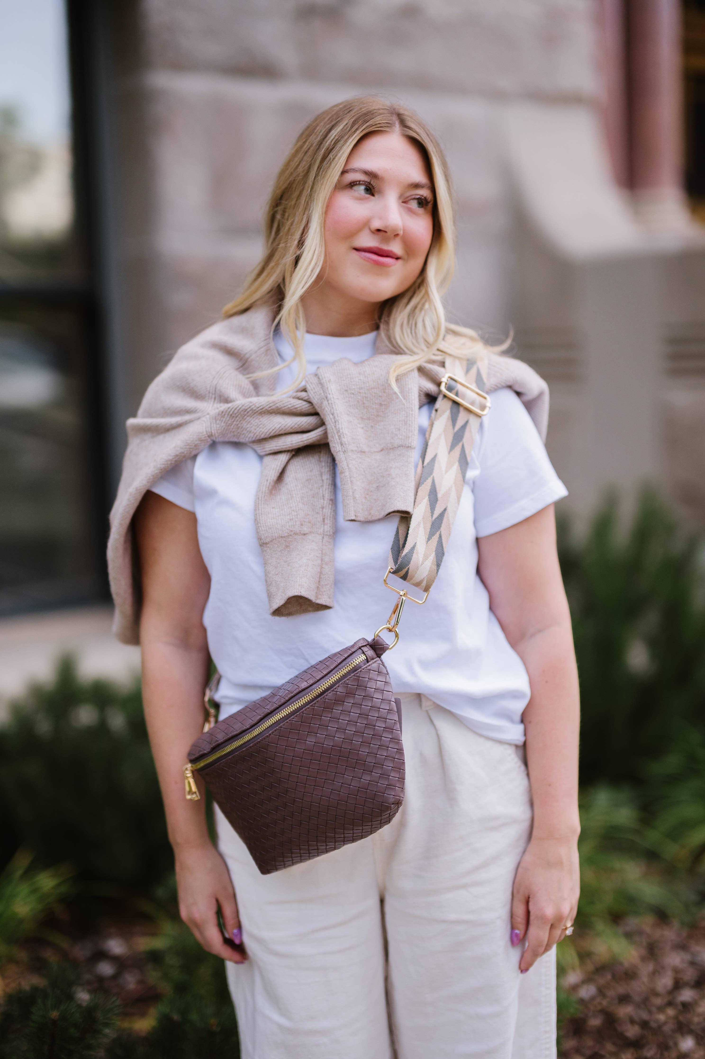 Rory Crisscross Oversized Belt Bag