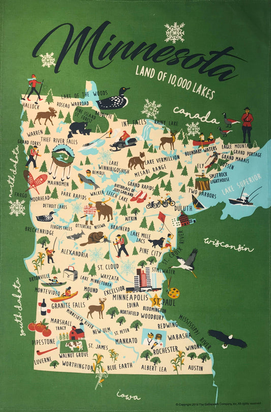 Minnesota Tea Towel Core Galleyware