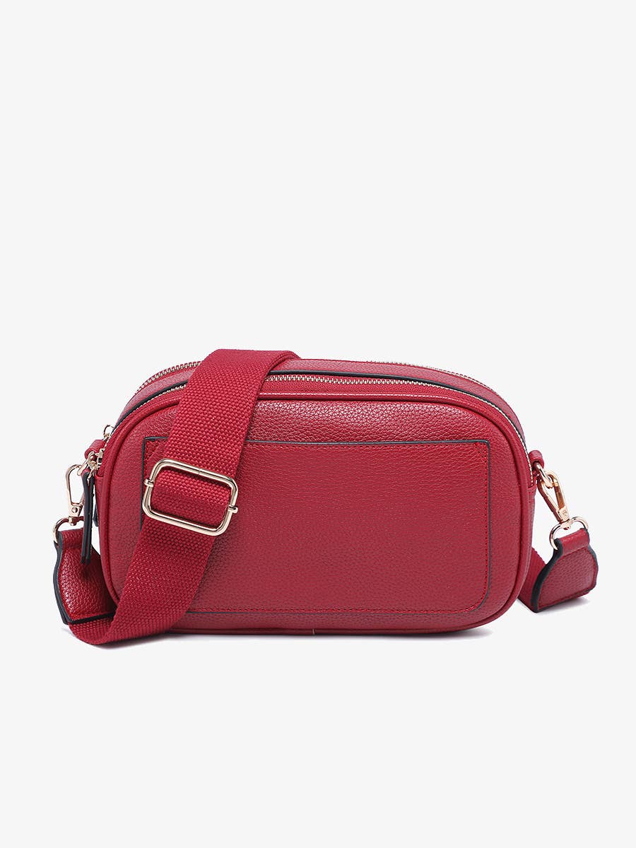 Sky Dual Zip Crossbody Bag – Slip Pocket | M2531