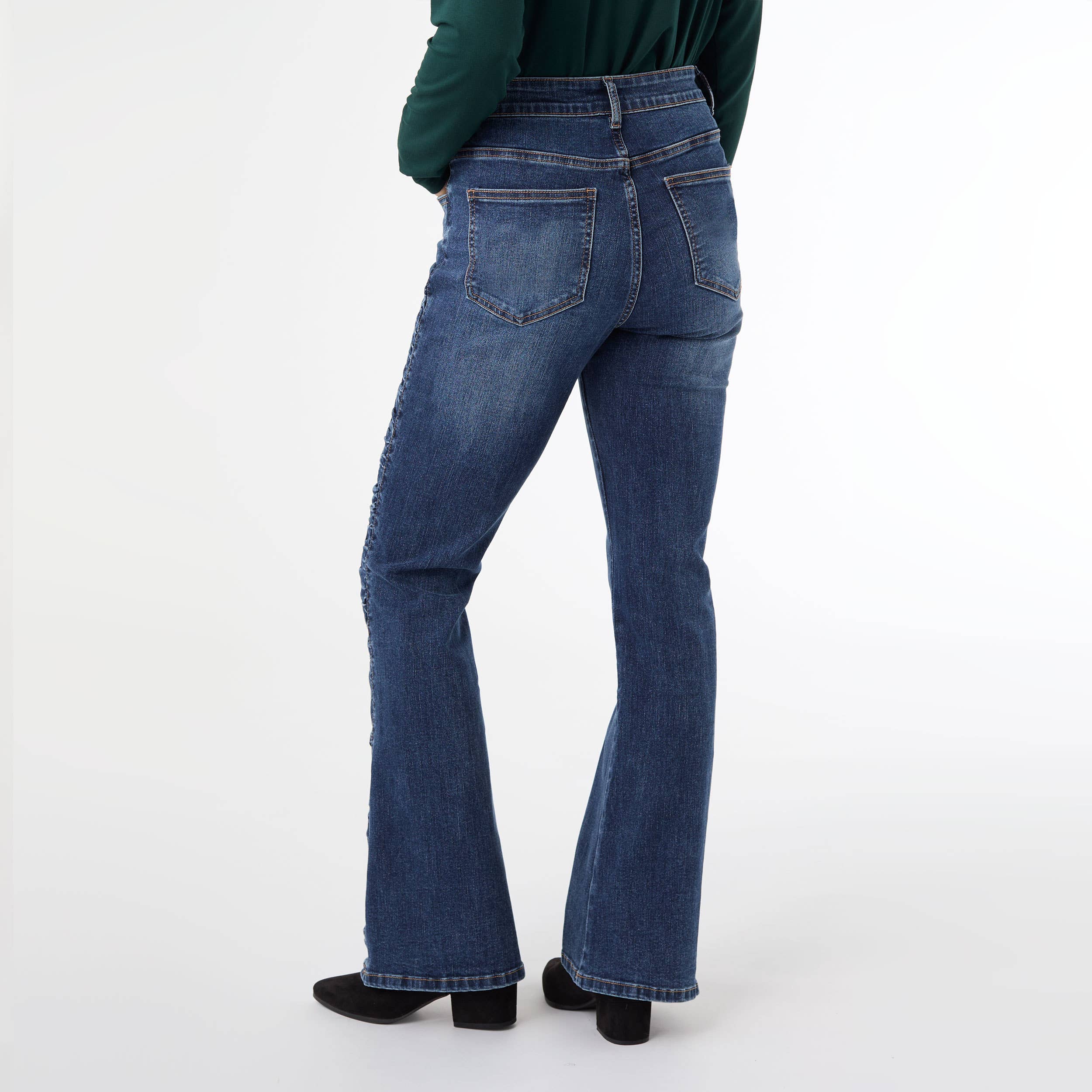 EverStretch Flare with Side Rouching