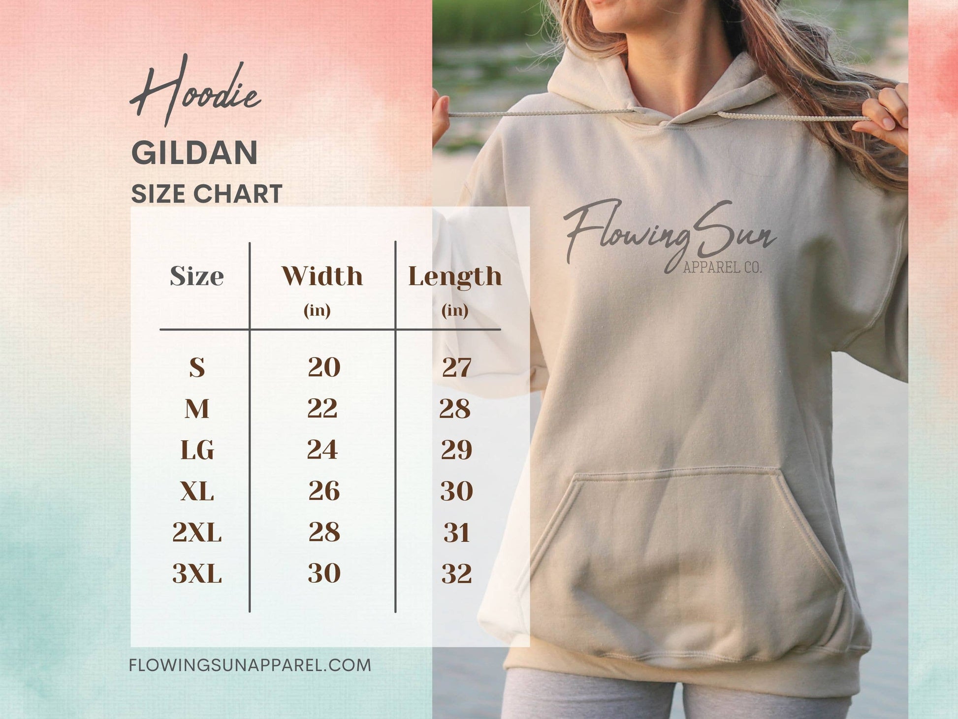 Lake Mode Hoodie Spring-Summer Flowing Sun