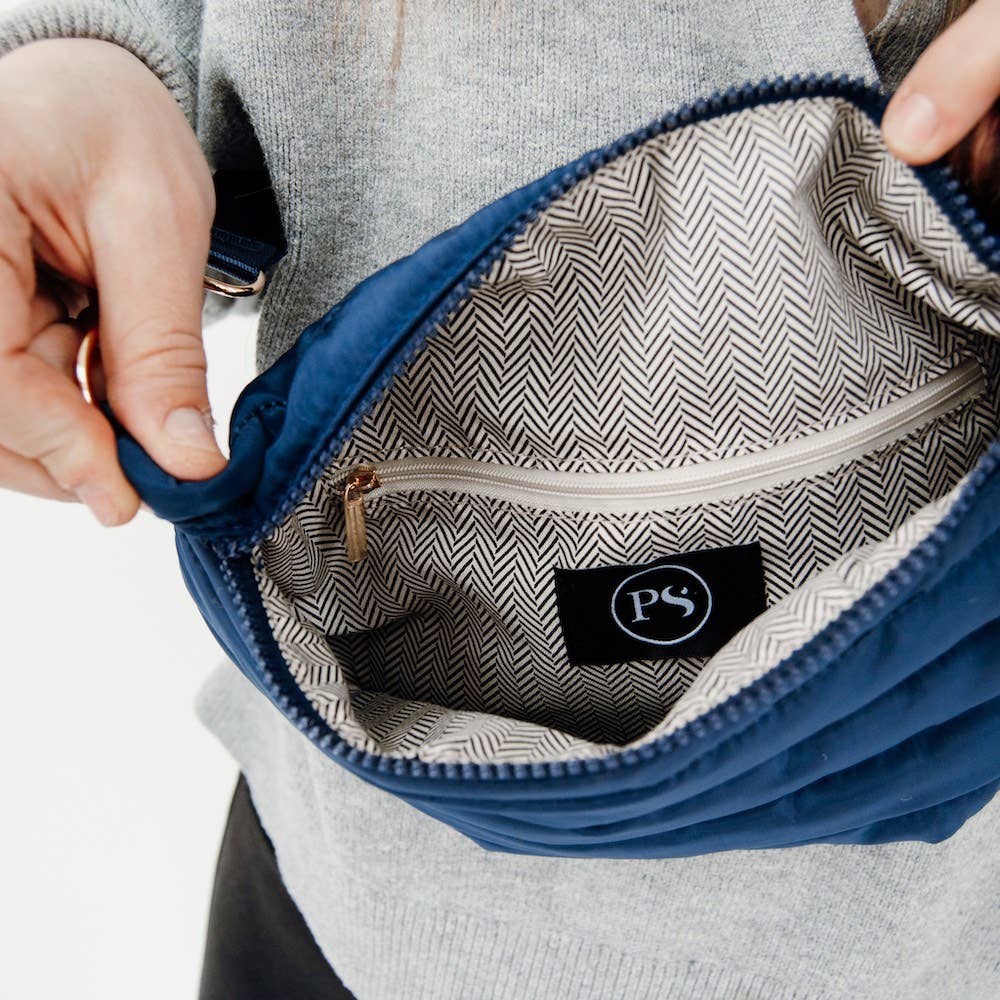 Jolie Belt Puffer Bag: Olive Core Pretty Simple