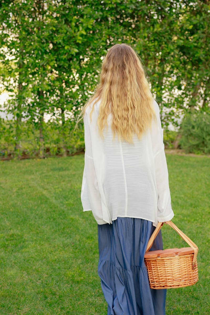 Down Blouse