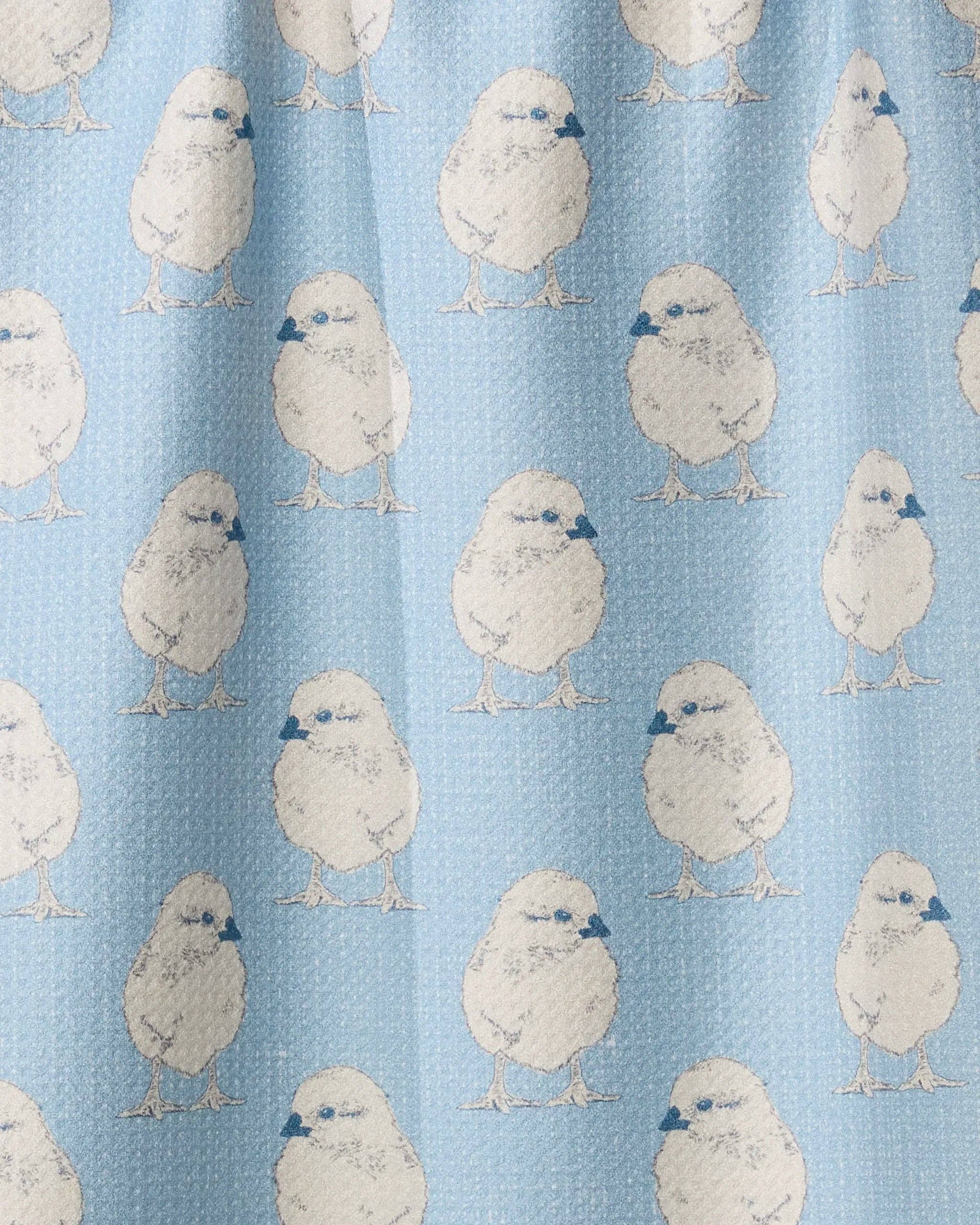 Geometry - Chickadee Tea Towel