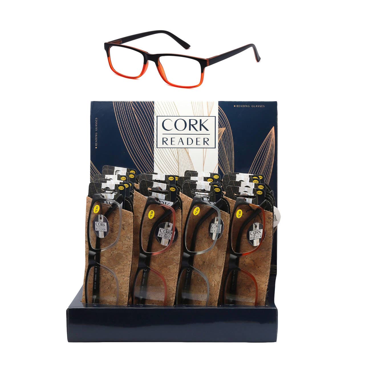 Unisex Reading Glasses Core Shark Eyes, Inc