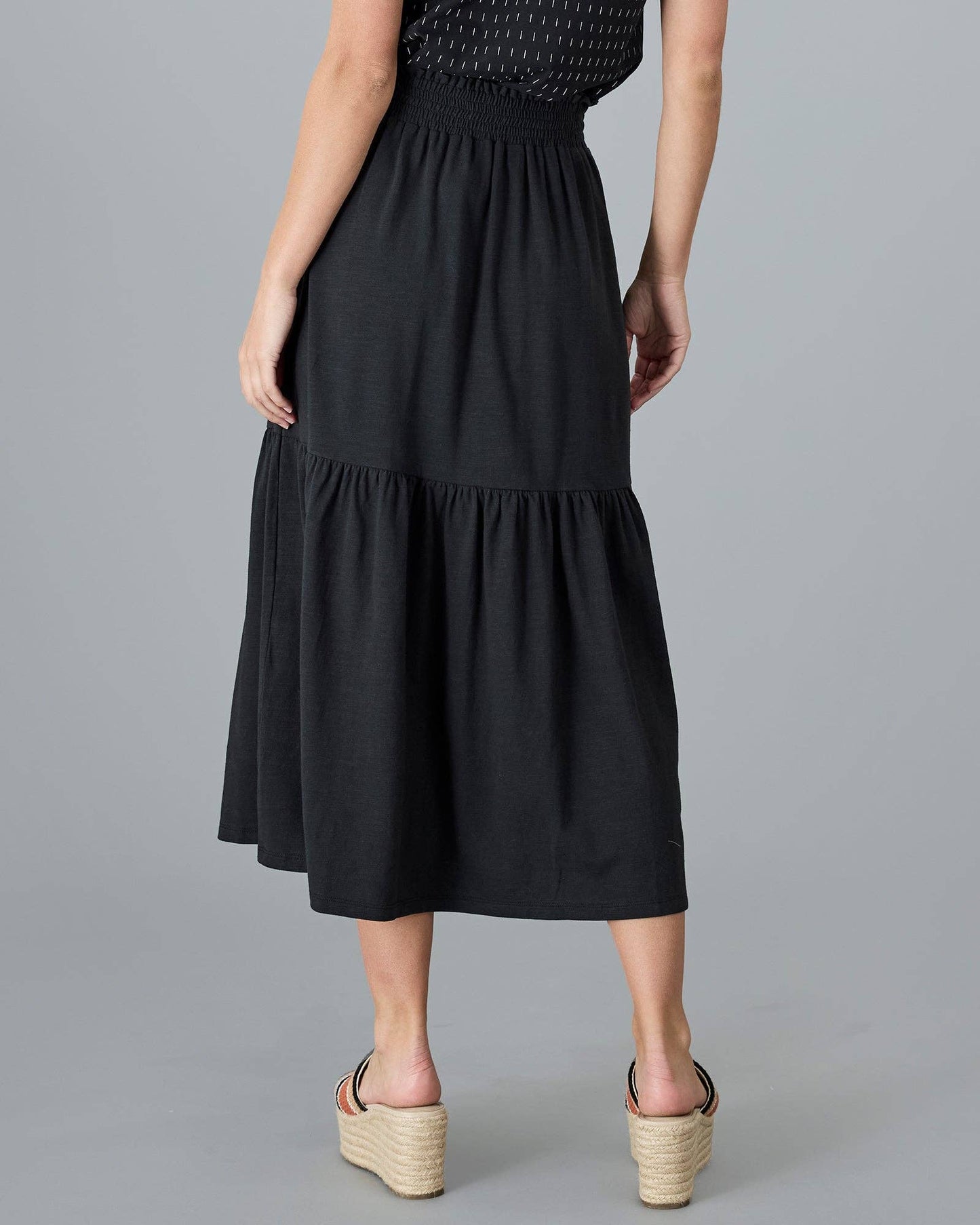 Black Beauty Signature Midi Skirt Fall-Winter Downeast