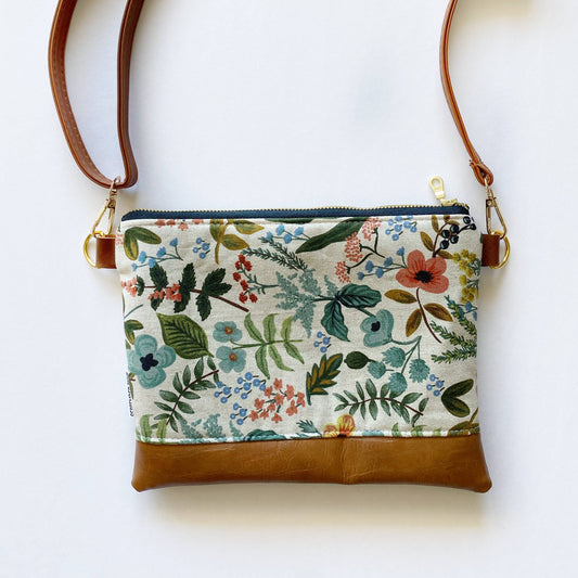 Small crossbody bag in rifle paper linen floral Core September Skye Bags & Accessories