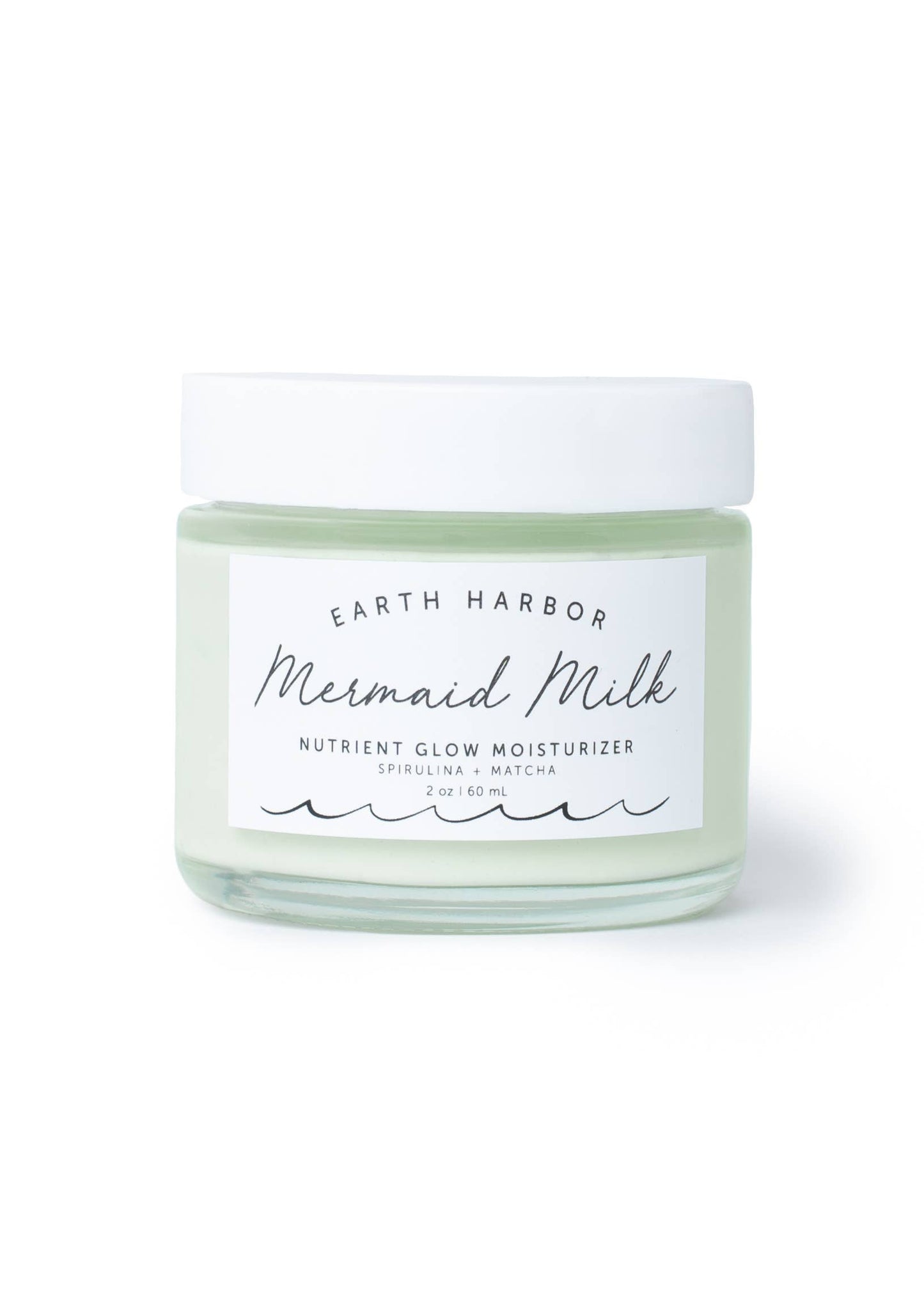 Superfood Moisturizer: Matcha + Spirulina Core Earth Harbor Naturals