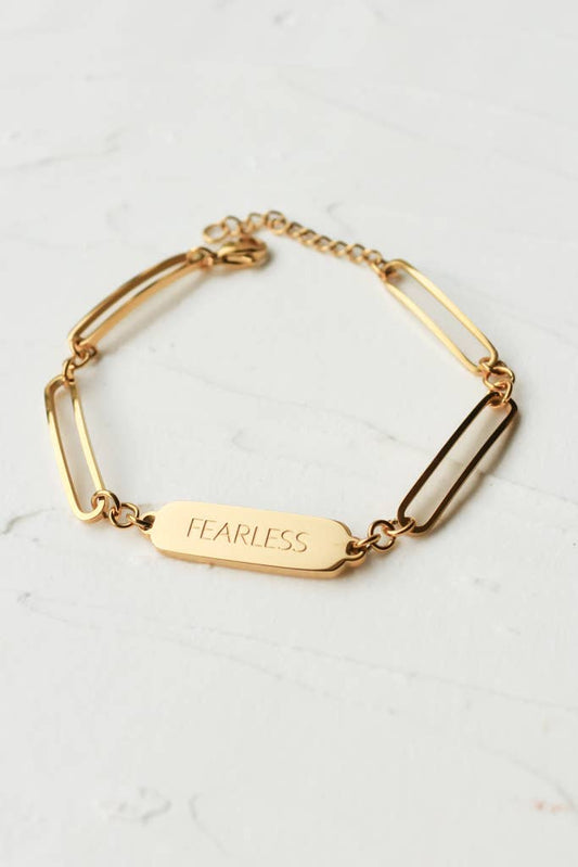 Fearless Bracelet - Made by Survivors Core Crowned Free