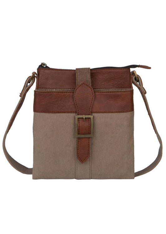 Intermix Up-Cycled Canvas Crossbody Fall-Winter Mona B.