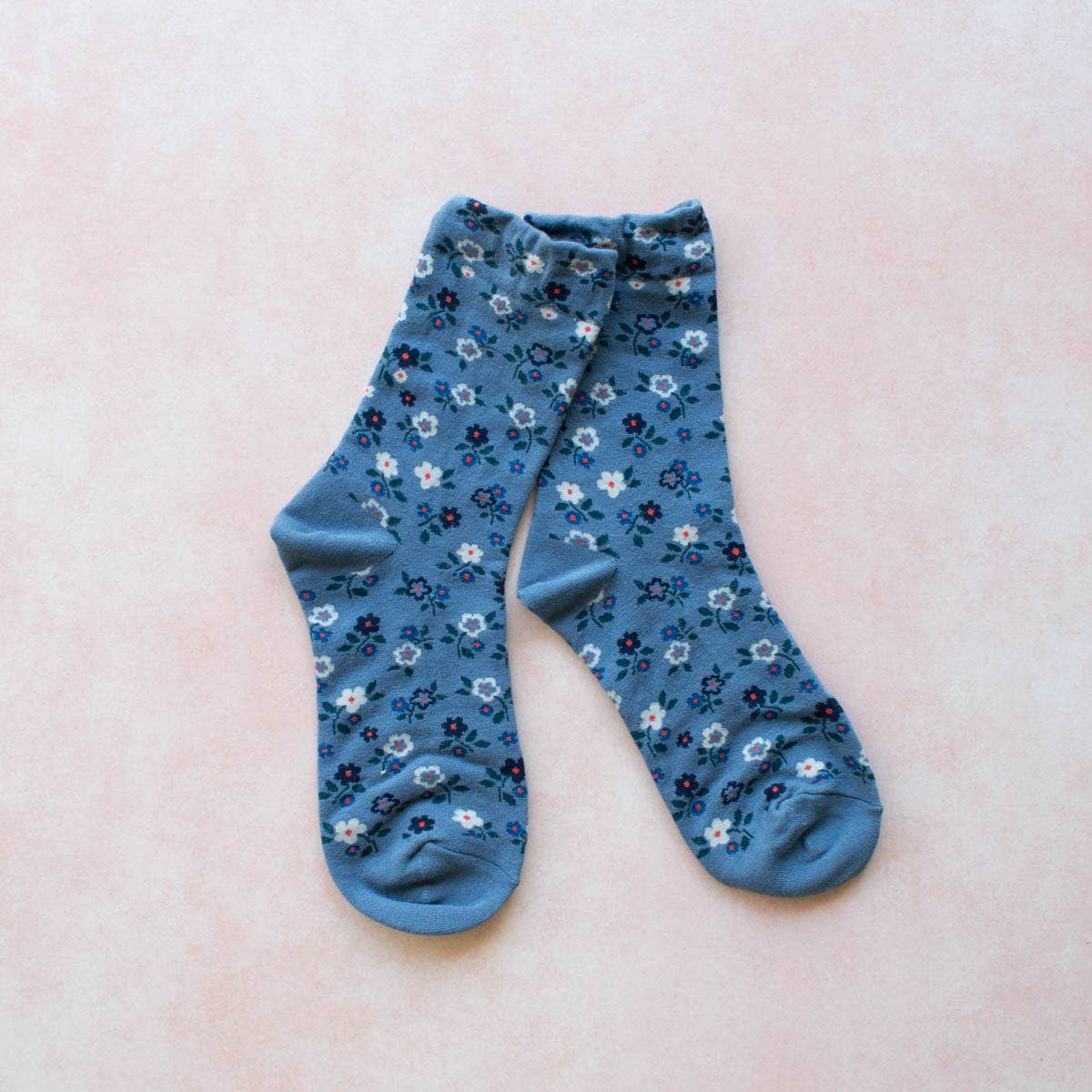 Garden Flower Socks Core Tiepology