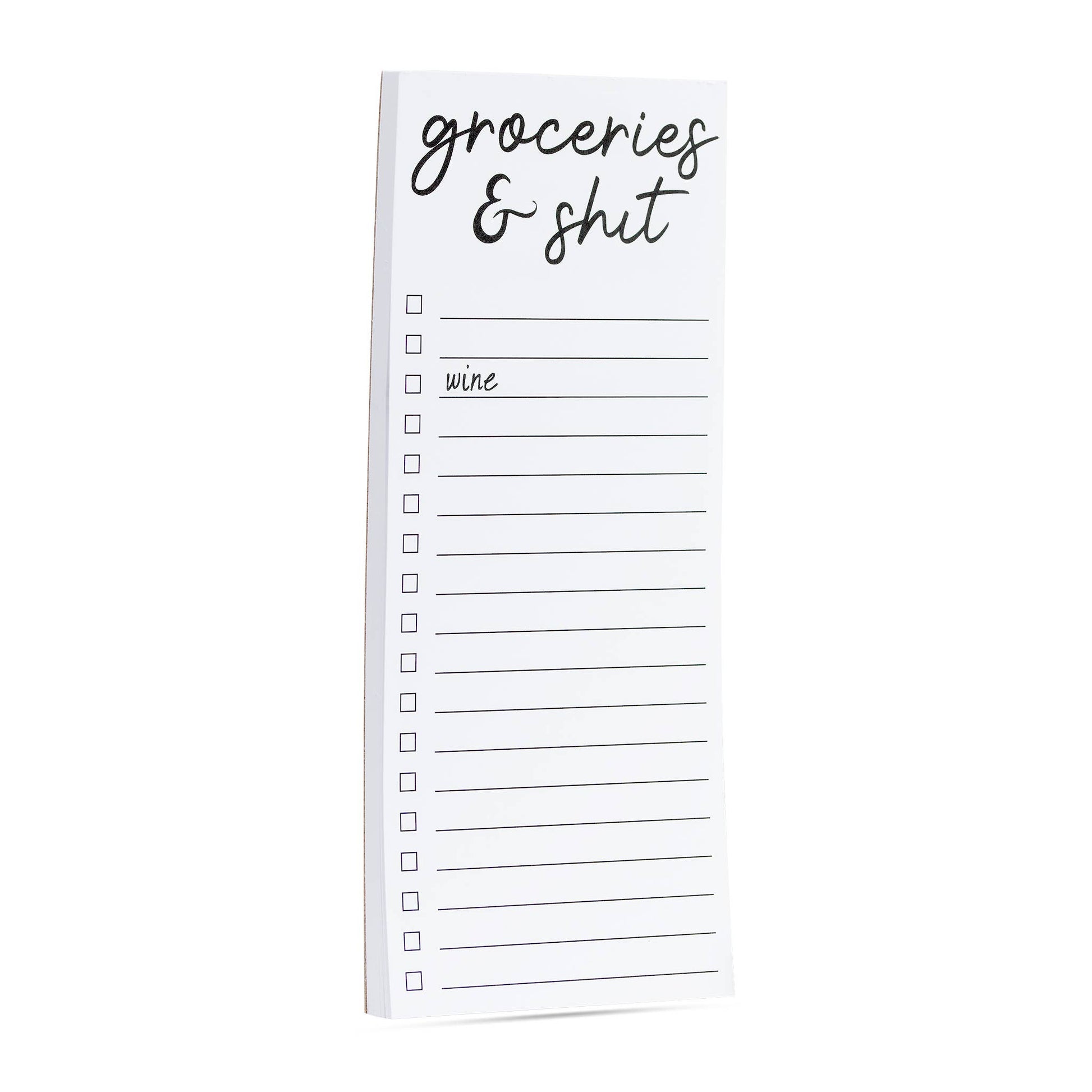 Note Pad with 50 List Sheets Core ellembee gift